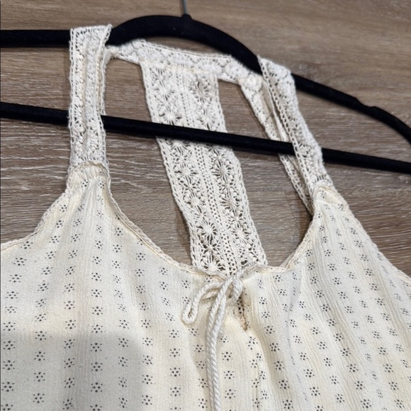 ILLA ILLA Size Small Cream Midi Dress - Picture 13 of 14